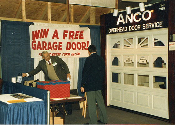 photo from Anco booth in 1987 home show