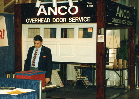 photo from Anco booth in 1987 home show