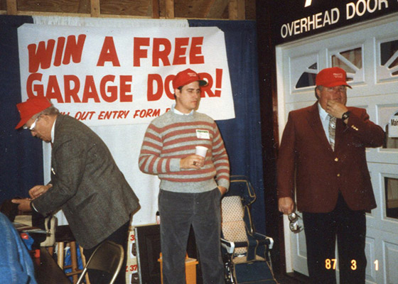 photo from Anco booth in 1987 home show